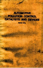 AUTOMOTIVE POLLUTION CONTROL CATALYSTS AND DEVICES