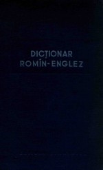 DICTIONAR ROMIN ENGLEZ