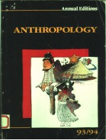 ANTHROPOLOGY 93/94  SOXTEENTH EDITION