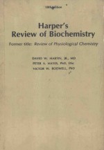 HARPER'S REVIEW OF BIOCHEMISTRY 18TH EDITION