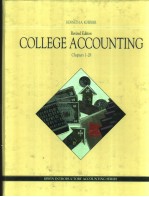 COLLEGE ACCOUNTING  REVISED EDITION  CHAPTERS 1-28