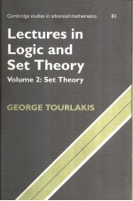 LECTURES IN LOGIC AND SET THEORY  VOLUME 2:SET THEORY