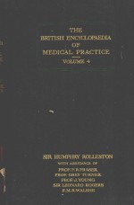 THE BRITISH ENCYCLOPAEDIA OF MEDICAL PRACTICE VOLUME 4