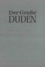 DUDEN GRAMMATIK DER DEUTSCHEN GEGENWARTSSPRACHE