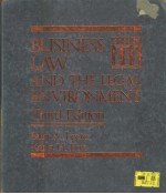 BUSINESS LAW AND THE LEGAL ENVIRONMENT  THIRD EDITION