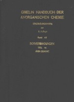 GMELIN HANDBUCH DER ANORGANISCHEN CHEMIE BAND 46 BORVERBINDUNGEN TEIL 15