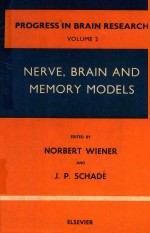 PROGRESS IN BRAIN RESEARCH VOLUME 2 NERVE BRAIN AND MEMORY MODELS