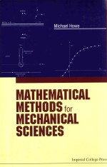 MATHEMATICAL METHODS FOR MECHANICAL SCIENCES