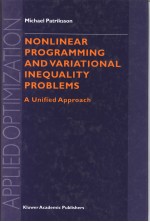 NONLINEAR PROGRAMMING AND VARIATIONAL INEQUALITY PROBLEMS  A UNIFIED APPROACH