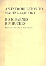 AN INTRODUCTION TO MARINE ECOLOGY