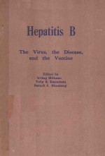 HEPATITIS B THE VIRUS THE DISEASE AND THE VACCINE