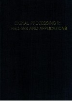 SIGNAL PROCESSING II: THEORIES AND APPLICATIONS PROCEEDINGS OF EUSIPCO-83 SECOND EUROPEAN SIGNAL PRO