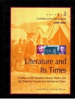 LITERATURE AND ITS TIMES  VOLUME 2