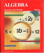 ALGEBRA  STRUCTURE AND METHOD  BOOK 1