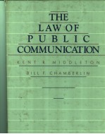 THE LAW OF PUBLIC COMMUNICATION