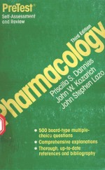 PHARMACOLOGY PRETEST SELF ASSESSMENT AND REVIEW THIRD EDITION