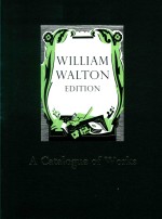 william walton edition volume 24 a catalogue of works third edition