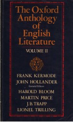 THE OXFORD ANTHOLOGY OF ENGLISH LITERATURE  VOLUME 2