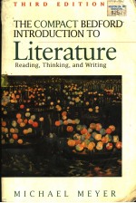 THE COMPACT BEDFORD INTRODUCTION TO LITERATURE  THIRD EDITION