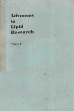 ADVANCES IN LIPID RESEARCH VOLUME 8