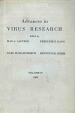 ADVANCES IN VIRUS RESEARCH VOLUME 27