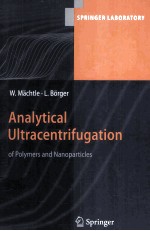 Analytical Ultracentrifugation of Polymers and Nanoparticles 125 Figures and 5 Tables