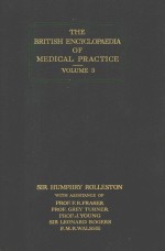 THE BRITISH ENCYCLOPAEDIA OF MEDICAL PRACTICE VOLUME 3