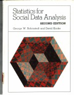 STATISTICS FOR SOCIAL DATA ANALYSIS  SECOND EDITION