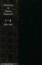 ADVANCES IN CANCER RESEARCH VOLUME I