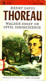 WALDEN-ESSAY ON CIVIL DISOBEDIENCE