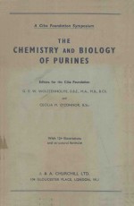 A CIBA FOUNDATION SYMPOSIUM THE CHEMISTRY AND BIOLOGY OF PURINES