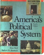 AMERICA'S POLITICAL SYSTEM  FOURTH EDITION