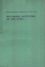 METABOLIC ACTIVITIES OF THE LUNG