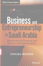 BUSINESS AND ENTREPRENEURSHIP IN SAUDI ARABIA OPPORTUNITIES FOR PARTNERING AND INVESTING IN EMERGING