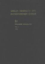 GMELIN HANDBUCH DER ANORGANISCHEN CHEMIE ZINN ORGANISCHE VERBINDUNGEN TEIL 5