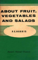 ABOUT FRUIT VEGETABLES AND SALADS