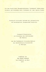 VERGLEICH KLINISCHER BEFUNDE BEI SEROPOSITIVER UND SERONEGATIVER RHEUMATOIDER ARTHRITIS