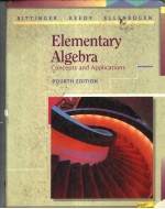 ELEMENTARY ALGEBRA  CONCEPTS AND APPLICATIONS  FOURTH EDITION