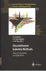 DISCONTINUOUS GALERKIN METHODS  THEORY COMPUTATION AND APPLICATIONS