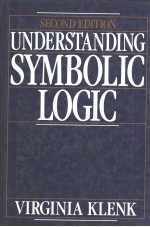 UNDERSTANDING SYMBOLIC LOGIC  SECOND EDITION