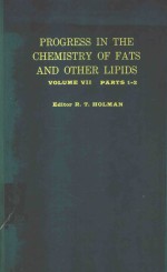 THE CHEMISYRY OF FATS AND OTHER LIPIDS VOLUME 7