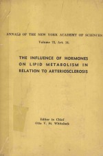 ANNALS OF THE NEW YORK ACADEMY OF SCIENCES VOLUME 72