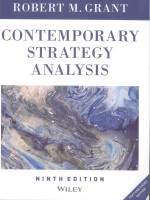 CONTEMPORARY STRATEGY ANALYSIS TEXT AND CASES