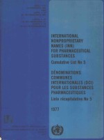 INTERNATIONAL NONPROPRIETARY NAMES FOR PHARMACEUTICAL SUBSTANCES 1977