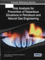 risk analysis for prevention of hazardous situations in petroleum and natural gas engineering