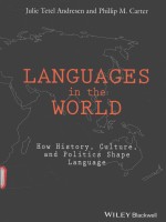 LANGUAGES IN THE WORID HOW HISTORY