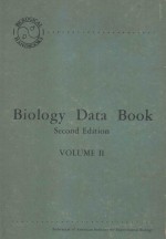 BIOLOGY DATA BOOK SECOND EDITION VOLUME II