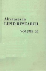 ADVANCES IN LIPID RESEARCH VOLUME 20