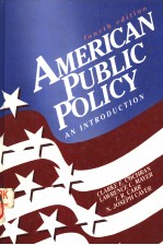 AMERICAN PUBLIC POLICY AN INTRODUCTION  FOURTH EDITION