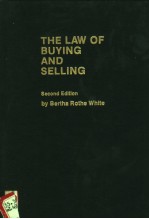 THE LAW OF BUYING AND SELLING  SECOND EDITION